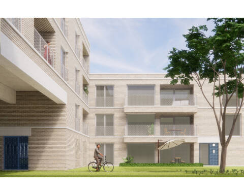 wonen rond een collectieve stadstuin